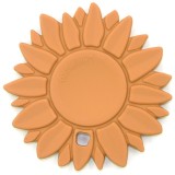 O.B Designs Sunflower Teether jucărie pentru dentiție Ginger 3m+ 1 buc