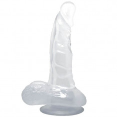 DILDO REALISTIC BAILE SILICON 16.7 CM foto