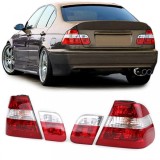 Lumini spate rosii clare aspect facelift potrivite pentru BMW Seria 3 E46 Sedan 1998-2001 Performance AutoTuning