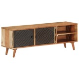 vidaXL Comodă TV, 112x30x40 cm, lemn masiv de acacia