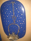 B01-Opait vechi stil medieval secol 19 anii 1800 bronz stare buna. Design deosebit, posibil mai vechi, piesa deosebita si rara.