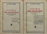 Cumpara ieftin Istoria vechii literaturi crestine, vol. 1-2 - 1934 - Cicerone Iordachescu (AR391)