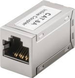 Adaptor prelungitor RJ45 CAT6A SFTP PiMF 500MHz ecranat mama-mama 72499 Goobay