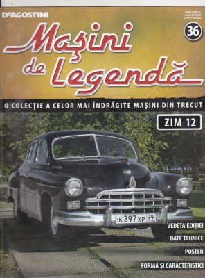 bnk ant Revista Masini de legenda 36 - ZIM 12 foto