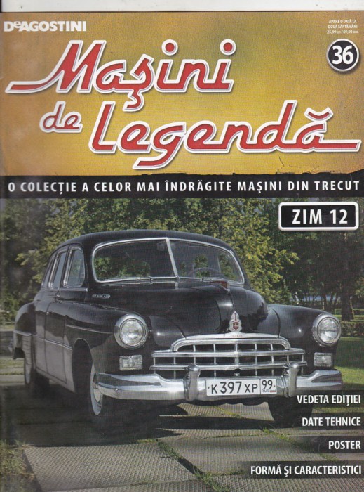 bnk ant Revista Masini de legenda 36 - ZIM 12