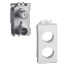 Priza TV-SAT demix 1M Living Light Bticino alb N4214DN