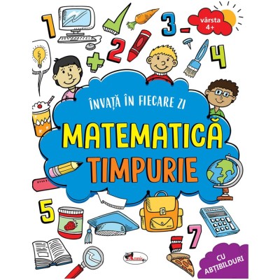 Invat in fiecare zi matematica timpurie 4+, Dreamland Publications foto