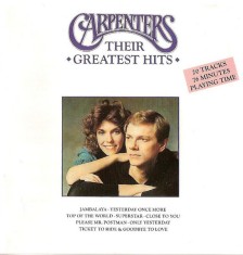 CD Carpenters &ndash; Their Greatest Hits (VG)