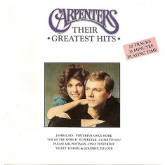 CD Carpenters &ndash; Their Greatest Hits (VG)