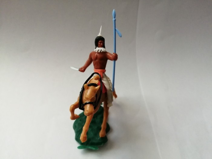 bnk jc Figurina de plastic - indian calare - Hong Kong copie dupa Timpo