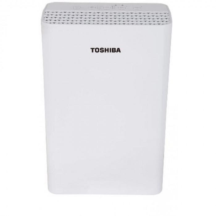 Purificator aer Toshiba CAF-X33XPL, suprafata 20 mp, functie ioni negativi, 4 moduri functionare, timer, child lock, filtru 3in1