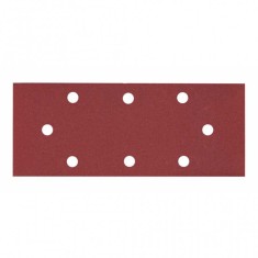 Set 10 foi abrazive perforate 115x280 P220 pentru slefuitor cu vibratii, Raider 180110
