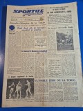 ziarul sportul popular 13 octombrie 1964 -jocurile olimpice de la tokio