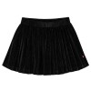 Fusta plisată pentru copii cu lurex, negru, 104 14873, vidaXL
