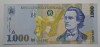 Romania 1000 lei, 1998, filigran mare (BNR italic), UNC