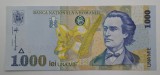 Romania 1000 lei, 1998, filigran mare (BNR italic), UNC