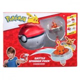 Set Spinner battle cu figurina, Pokemon, Charmander