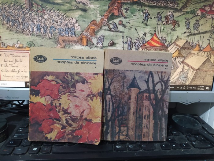 Mircea Eliade Noaptea de S&icirc;nziene S&acirc;nziene, BPT nr. 1361-1362 București 1991 134