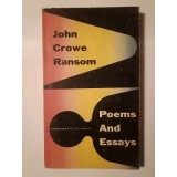 John Crowe Ransom - Poems and Essays (Vintage Books, 1955)