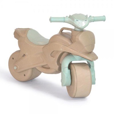 Motocicleta de impins MyKids Racing 0139/01 eco Beige-Turquoise GreatGoods Plaything foto