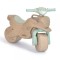 Motocicleta de impins MyKids Racing 0139/01 eco Beige-Turquoise