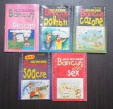 CELE MAI BUNE BANCURI - 5 VOLUME - PESCARI, SOACRE, SEX, POLITISTI, CAZONE