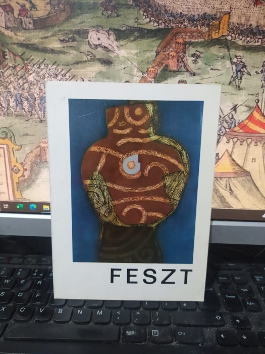Laszlo (Ladislau) Feszt gravor, pliant de prezentare, 1979, Cluj Napoca, 152