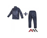 Set haine de ploaie, geaca cu gluga si pantaloni, nailon, multicolor, marimea M, Artmas ART716960