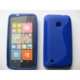 HUSA SILICON S-LINE NOKIA LUMIA 530 ALBASTRU