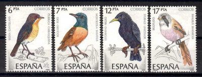 Spania 1985 - Păsări, MNH foto