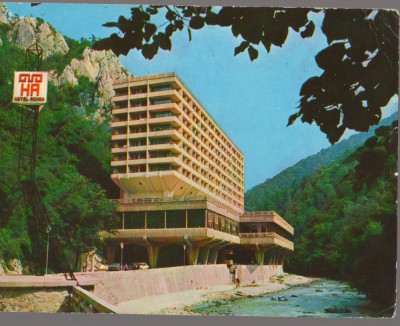 CPIB 15356 - CARTE POSTALA - BAILE HERCULANE. HOTEL &amp;quot;ROMAN&amp;quot; foto