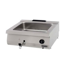 Bain-Marie profesional de banc-GAZ-80x70cm