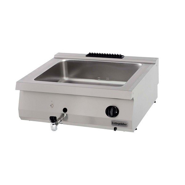 Bain-Marie profesional de banc-GAZ-80x70cm
