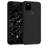 Husa pentru Google Pixel 4a 5G, Silicon, Negru, 53932.01, Carcasa