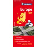 Europe 2018 National Map 705 |, Michelin