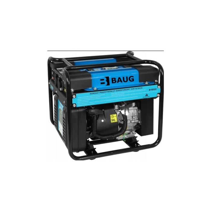 Generator Curent 220V, 3500W Inverter, cu stabilizator tensiune AVR, BAUG