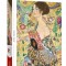 Puzzle Trefl 1000 Art Collection Gustav Klimt Doamna Cu Evantaiul