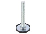 Picioruş cu Diametru 50mm M8 Oţel, Lungime Tijă 63mm