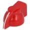 Buton rotativ cu indicator roșu 6mm 19.5x14mm