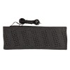 Husa volan auto cu siret, marime 41-43cm, culoare neagra, 4Cars