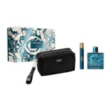 Versace Eros Man - Set Cadou (Apa de Toaleta 100 ml + Apa de Toaleta 10 ml + Geanta cosmetice), Barbati