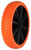 Roata Roaba Poliuretan Slim Cu Janta Plastic / 4.00/1.00-12 - 103Mm