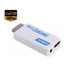 Adaptor Wii la HDMI, Active, Full HD, convertor analog la digital, tata mama, cu mufa video si sunet audio, compatibilitate: consola nintendo wii la t