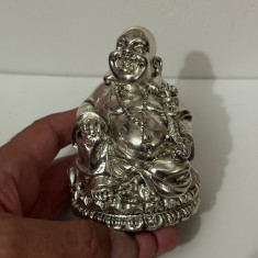 MINIATURA STATUETA Laminata ARGINT 800 - BUDDHA - Ranieri - 40g. - Vintage !