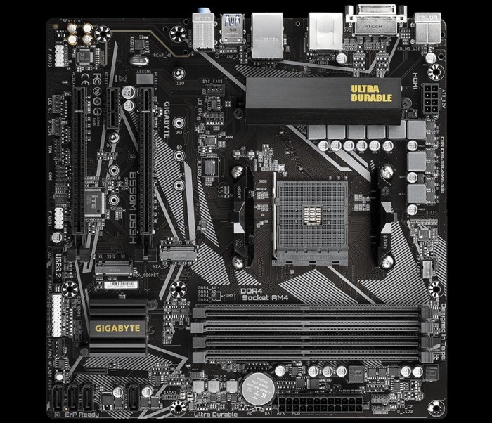 Placa de baza Gigabyte B550M DS3H, Socket AM4