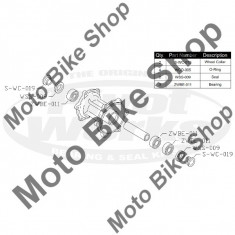 MBS Set bucse distantier + rulmenti roata spate Suzuki RM 125 2000-2007, Cod Produs: PWRWCS06500VP