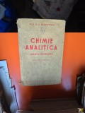 Chimie analitică - Prof. N. P. Crasovschi
