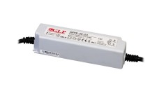 GLP GPVP-40-24, sursă de alimentare GLP: 24V/1.7A, CV, PFC, IP67, carcasă din plastic, fire dublu izolate