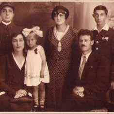 HST P1251 Poză familie studio Ghiser Chișinău Basarabia