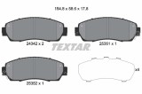 Set placute frana TEXTAR 2434201